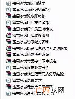 冰雪蜜城店加盟费多少,加盟店加盟费包括什么