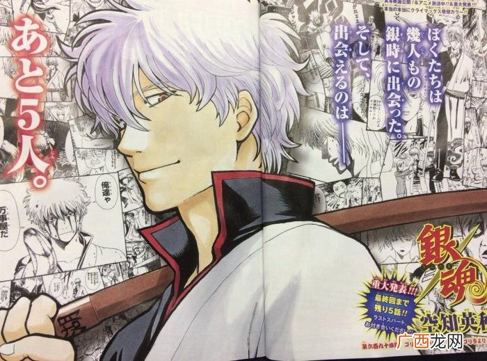 漫画9月15日正式完结 银魂今年将完结