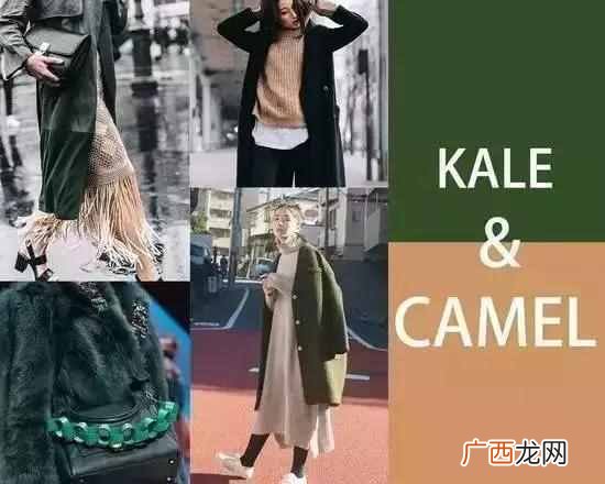 军绿色外套内搭什么颜色（女性军绿色大衣配色