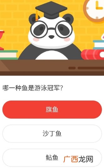 森林驿站哪一种鱼是游泳冠军