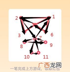 qq一笔画红包1-25关画法解析