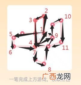qq一笔画红包1-25关画法解析