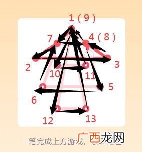 qq一笔画红包1-25关画法解析