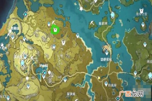 原神丘丘岩盔王分布位置图文介绍