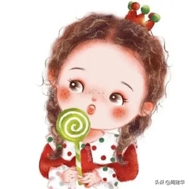 头像女可爱卡通，可爱卡通头像女生版微信头像