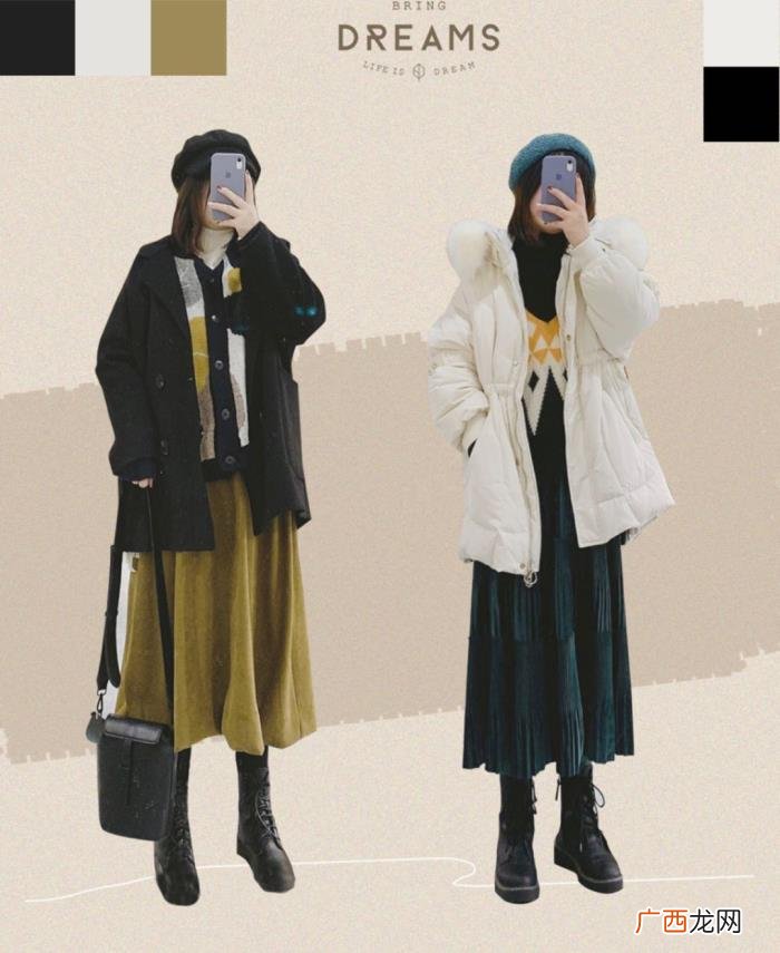 40套超好看的搭配 冬天服装搭配