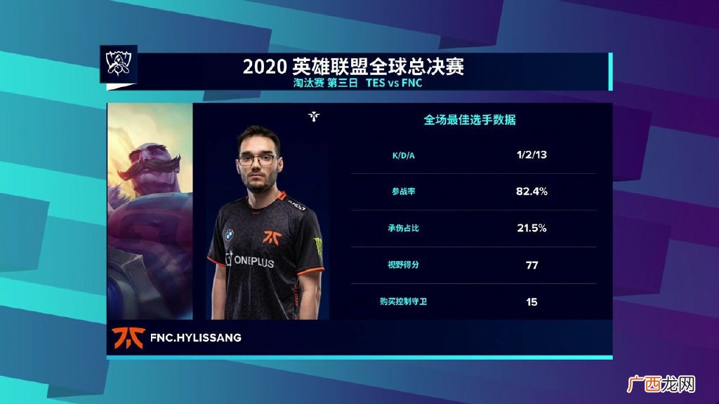 LOL英雄联盟S10淘汰赛TES3：2战胜FNC