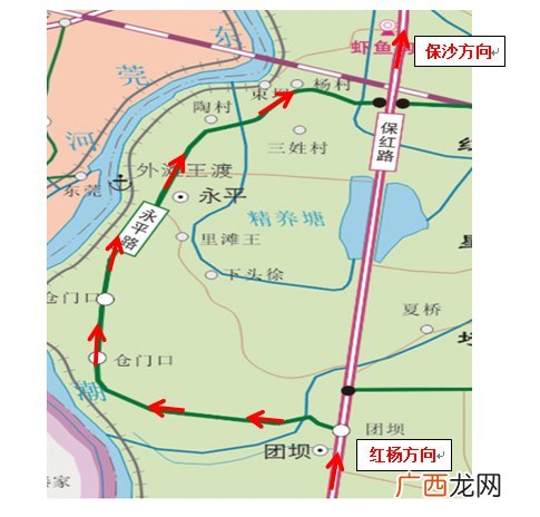 封闭时间+路段+绕行方案 湾沚区保红路分阶段封闭施工