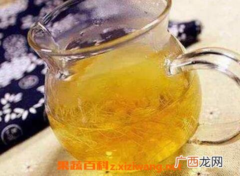 玉米须泡水喝的功效与副作用