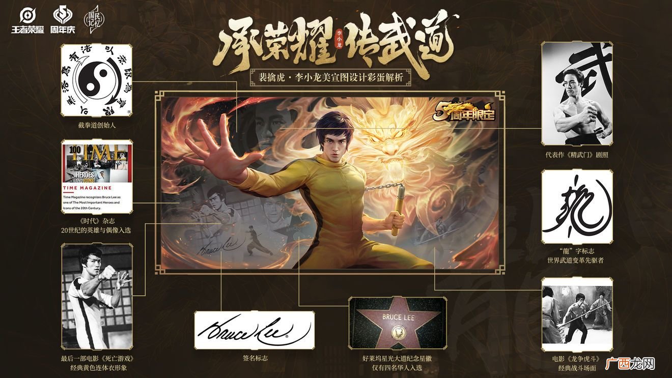 王者荣耀裴擒虎李小龙皮肤设计彩蛋