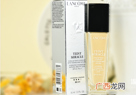 兰蔻奇迹薄纱粉底液试色图及色号怎么选