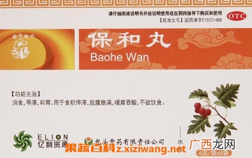 保和丸的功效与作用