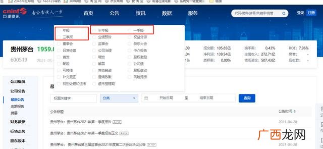 中国财务报表网,中国上市公司网