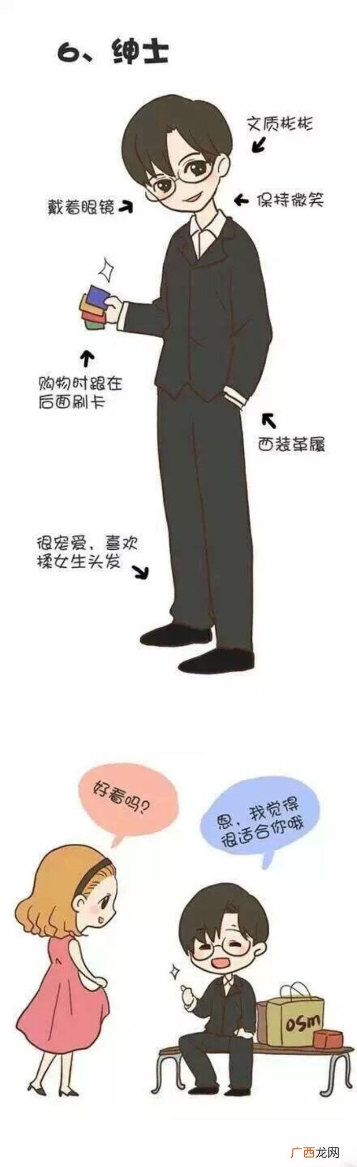 男生的八种类型，八种不同类型的男生