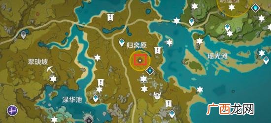 原神宝藏归离圆盘启动机关在哪