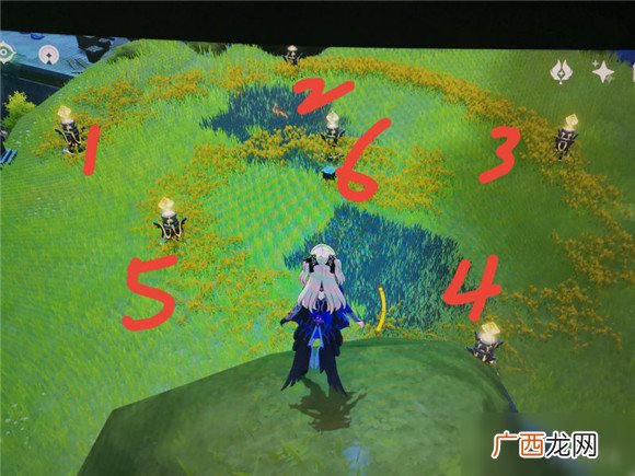 原神归离原六个岩柱子解锁顺序