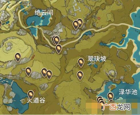 原神手游璃月区域特产物品及位置一览