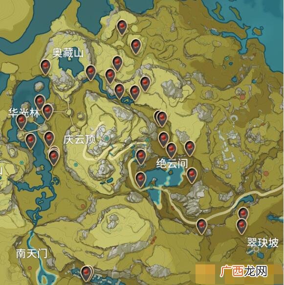 原神手游璃月区域特产物品及位置一览