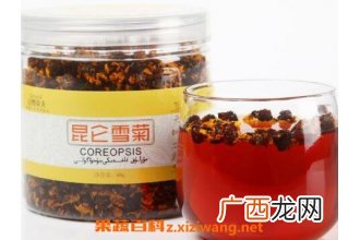 昆仑雪菊泡水喝的功效与好处