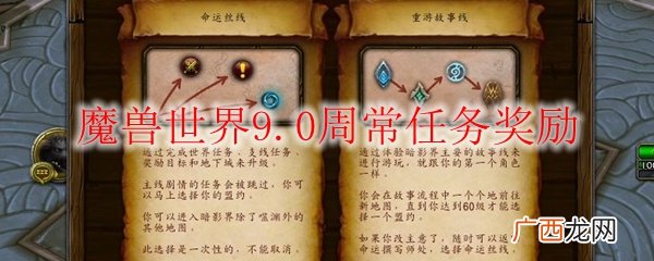 魔兽世界9.0周常任务奖励介绍