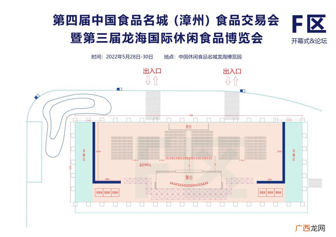 漳州第三届龙海食博会展会规模及规划2022