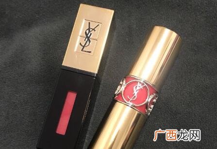 ysl唇釉12和圆管12的区别试色那个好看