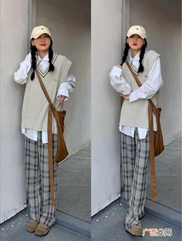 白色马甲配什么卫衣好看，针织马甲搭配什么衣服好看