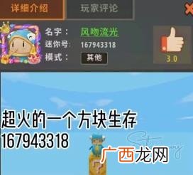 迷你世界网红地图迷你号是什么?