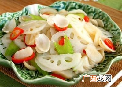 清炒莲藕怎么做好吃清炒莲藕的做法