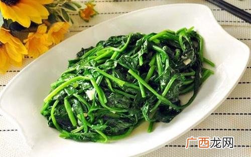 蒜泥菠菜怎么做蒜泥菠菜的做法