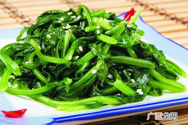 蒜泥菠菜怎么做蒜泥菠菜的做法