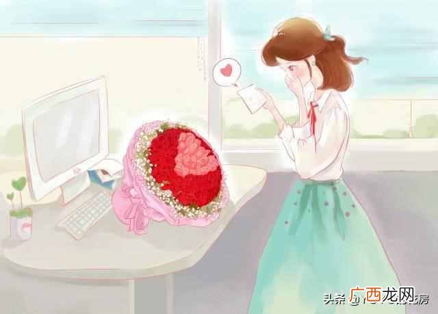 追女孩送花卡片写什么情话（卡片这样写更能打