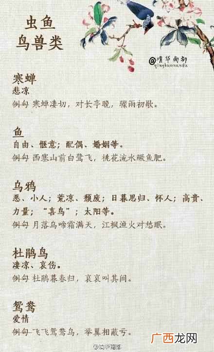 意象和意境的区别在于什么（6大类30种古诗意象