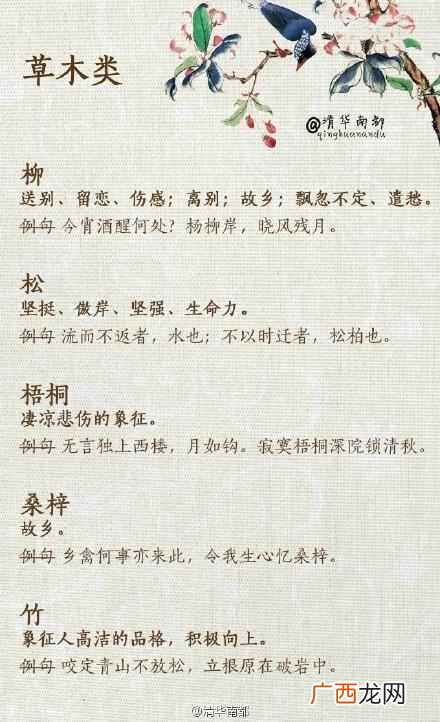 意象和意境的区别在于什么（6大类30种古诗意象