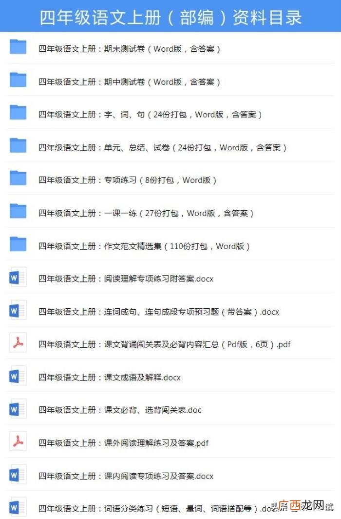 小学语文写作素材好词好句积累 小学生好词好句积累