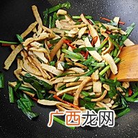 韭菜炒香干