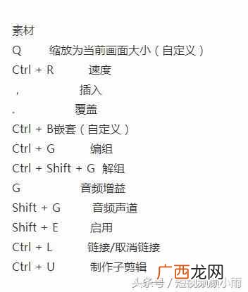 电脑里剪切的快捷键是什么（神奇的另类剪切方