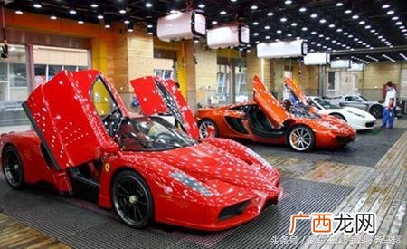 小型洗车行装修效果图 大型洗车场图片