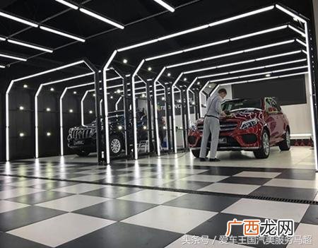 小型洗车行装修效果图 大型洗车场图片