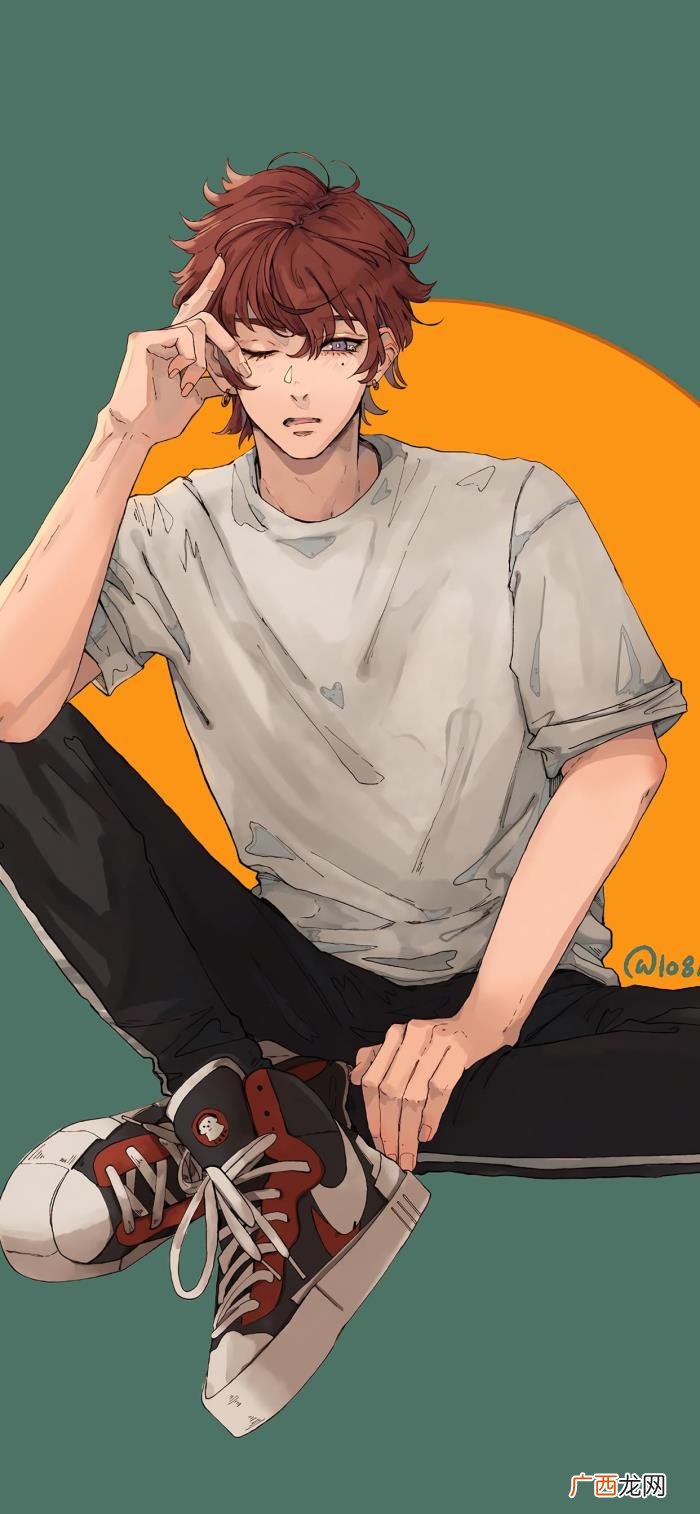 二次元图片壁纸，二次元帅气男生插画壁纸