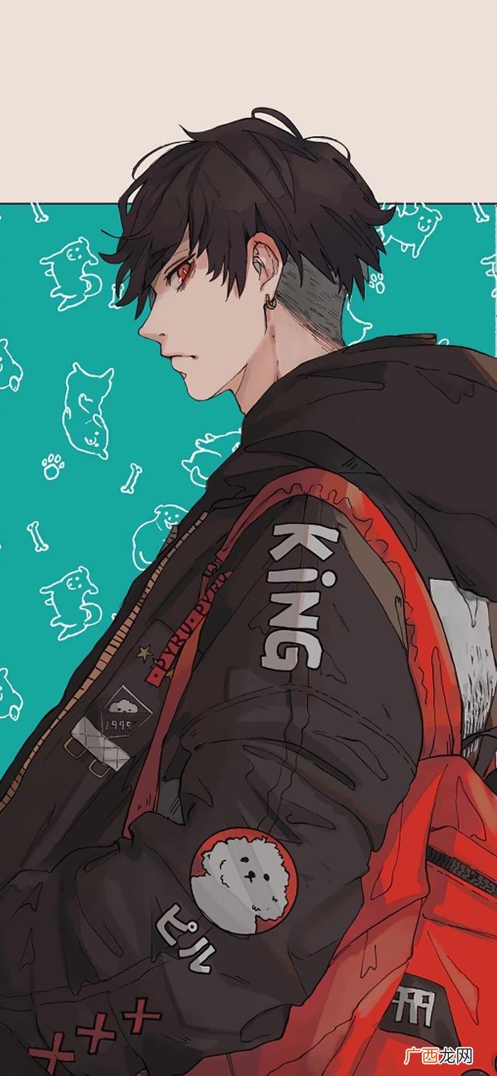 二次元图片壁纸，二次元帅气男生插画壁纸