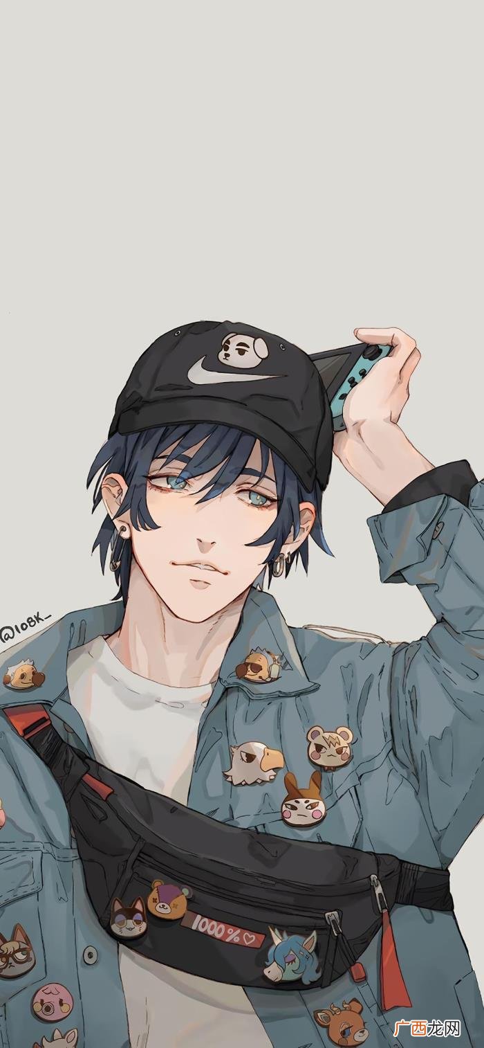 二次元图片壁纸，二次元帅气男生插画壁纸