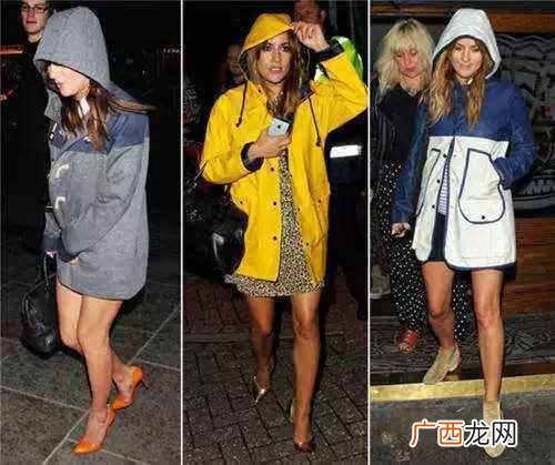 女生22度下雨天穿什么衣服（杨幂教你雨天穿什么