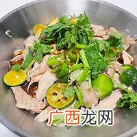 减脂期必吃的酸爽开胃的手撕柠檬鸡