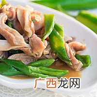 麻辣青椒炒猪肚-粤川菜的完美结合