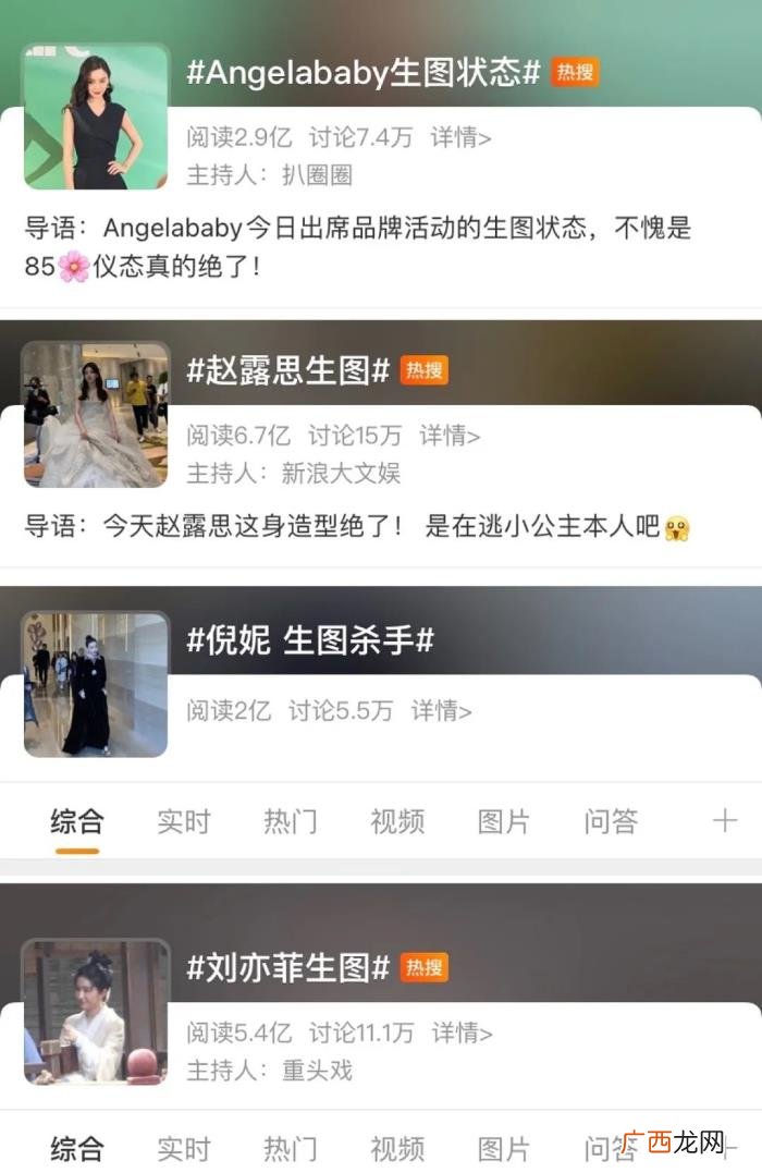 女明星颜值微博，女明星的美貌竞争