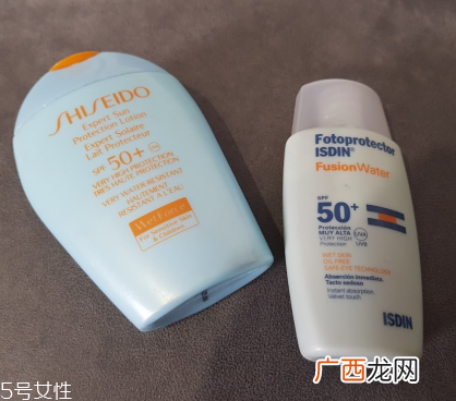 资生堂防晒霜和怡思丁isdin防晒霜哪个好 满满的防晒干货