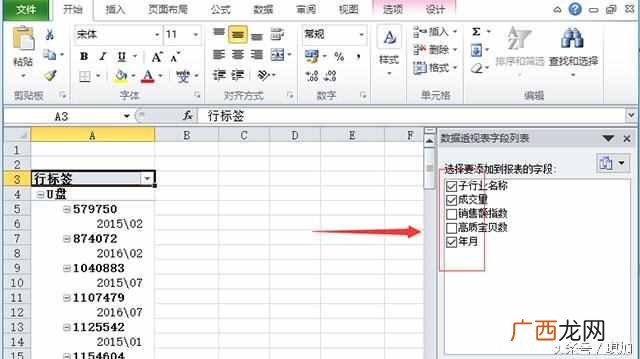 两年销售对比折线图 业绩曲线图怎么做