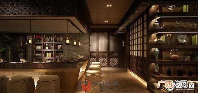 古典风格的餐饮设计,开放式餐厅和客厅的设计方案