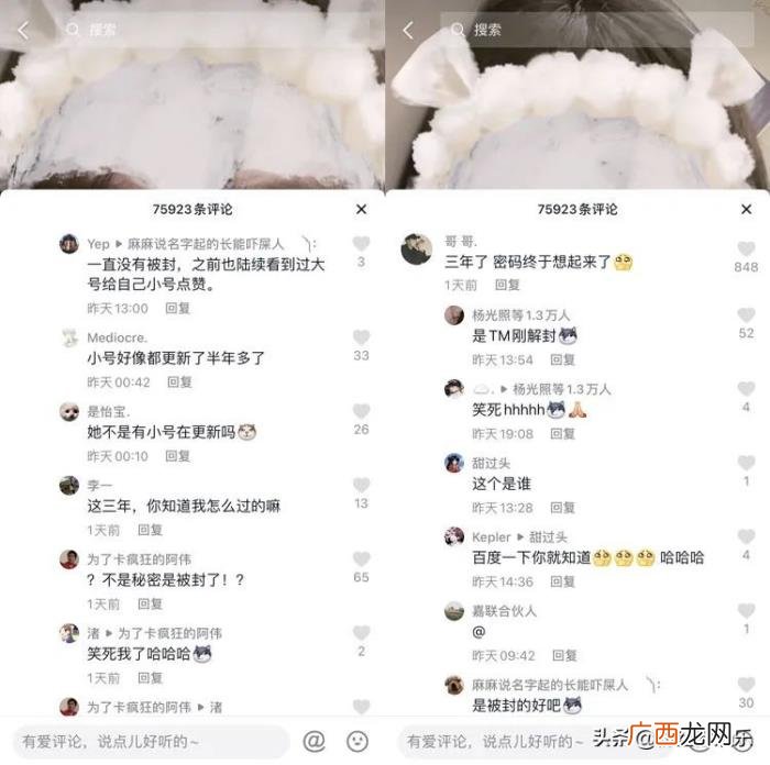 莉哥大号解封更新作品 莉哥为什么被永久封